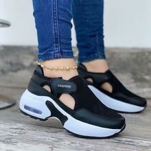 Marie - Stilvolle Orthopädische Sneakers Damen Fuß Unterstützung – Schwarz