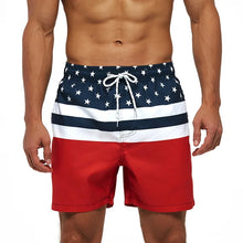 Matías | Herren Badeshorts – Amerikanische Flagge
