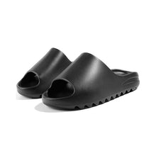 Jolina - Damen Yeezy Stil Bequeme Pantoletten – Schwarz