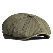 Beeckhoven™ | Retro Cotton Cap – Olivgrün