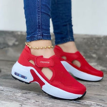 Marie - Stilvolle Orthopädische Sneakers Damen Fuß Unterstützung – Rot