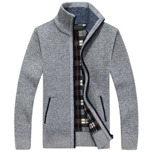 TOMAS – Baumwolljacke für Herren – Hellgrau