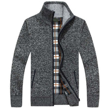 TOMAS – Baumwolljacke für Herren – Dunkelgrau