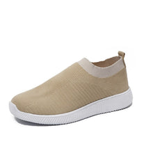 Julie - Bequeme Atmungsaktive Schuhe Damen Alltag – Khaki