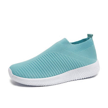 Julie - Bequeme Atmungsaktive Schuhe Damen Alltag – Grün