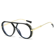 Liva | Stilvolle Sonnenbrille mit UV-Schutz – Schwarz / Transparent