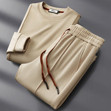 Kirris – Elegantes Lounge-Set Mit Rundhalsausschnitt – Khaki