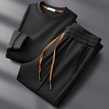 Kirris – Elegantes Lounge-Set Mit Rundhalsausschnitt – Schwarz
