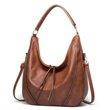 Boho Schultertasche Damen – Verstellbar & Geräumig – Braun