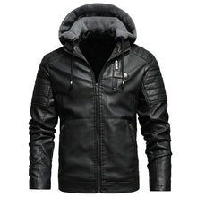 HERITAGE RACER - LEDERJACKE – Schwarz