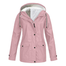 Stylische Regenjacke für Damen | Warme – Rosa