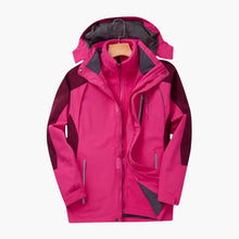 Herren Outdoor Jacke mit Reißverschluss und abnehmbarer Kapuze – Rosenwurzel