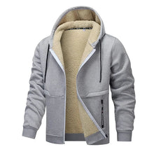 Luca | Lässige Fleecejacke – Hellgrau