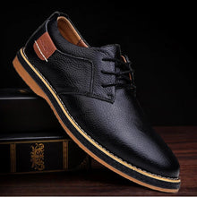 Herrenschuh Mit Flachem Absatz - Devin – Schwarz