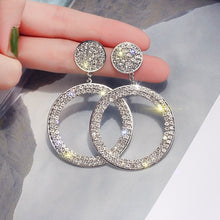 Zirkonia-Ohrringe in Gold und Silber – Silber