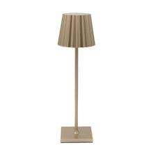 Kabellose LED-Tischlampe mit Touch-Dimmer – Aluminium, 3 Helligkeitsstufen, 24h Akku – Gold