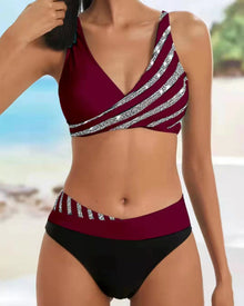 Mona | Sexy und Bequemer Bikini 2023 – Weinrot