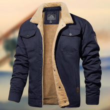 Lodovico Elegante Jacke für Herren – Dunkelblau