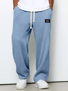 Luca - Herrenhosen mit bequemer Passform – Himmelblau
