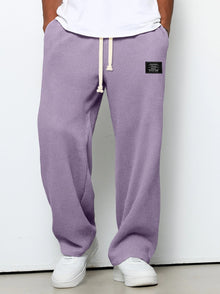Luca - Herrenhosen mit bequemer Passform – Violett