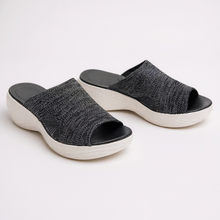 Beatrice | Orthopädisch Verstellbar Sandalen – Schwarz