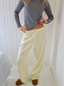 Olesia - Lounge-Hose für Damen – Gelb