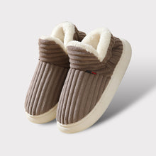 Luxus Winterhausschuhe - Elise – Braun