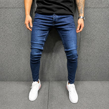 Keelan - Modische Slim Fit Röhrenjeans – Dunkelblau