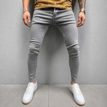 Keelan - Modische Slim Fit Röhrenjeans – Grau