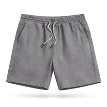 Barnett - Lässige Shorts mit elastischem Bund – Grau