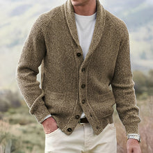 Winton - Klassischer Herren-Cardigan – Kamel
