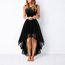 Airish - Faszinierendes asymmetrisches Kleid – Schwarz
