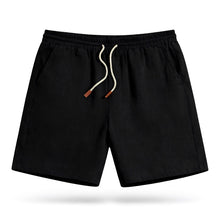 Barnett - Lässige Shorts mit elastischem Bund – Schwarz
