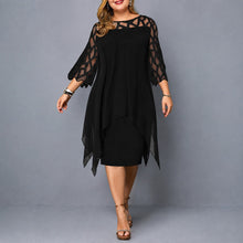 Annika - Elegantes Kleid mit femininer Silhouette – Schwarz