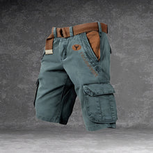 Cole - Komfortable Cargo-Shorts für Herren, ideal für Abenteuer – Blau