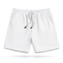 Barnett - Lässige Shorts mit elastischem Bund – Weiß