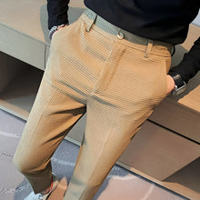 Edmund - Stilvolle Gekürzte Hose – Khaki