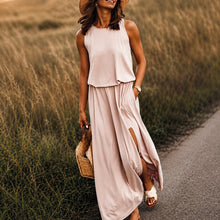 Edna - Lässiges Boho-Maxikleid aus Modal – Khaki