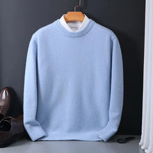 Luxuriöser Kaschmirpullover für Herren - Oliver – Hellblau
