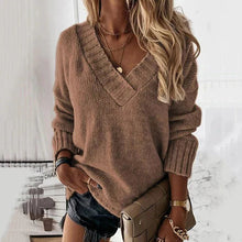 Pullover Damen Kuschelig Weich – Braun