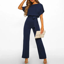 Jinky - Stilvoller Komfort Jumpsuit für Sie – Dunkelblau