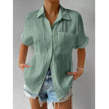 Helena - Elegante Damenbluse Zeitlose Mode – Grün