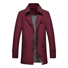 Herren Übergangsjacke - Leicht und Modern, Perfekt für Herbst und Frühling – Rot