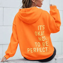 Kapuzenpullover Mit Regular Fit - Rosalie – Orange