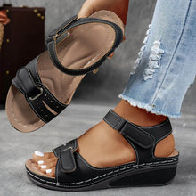 Karlotta | Damen Orthopädische Sandalen Komfort Sommer – Schwarz