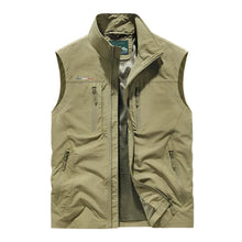 Klassische Weste mit lässigem Charme – Khaki