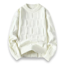 Klassischer Strickpullover für Elegante Anlässe – Weiß