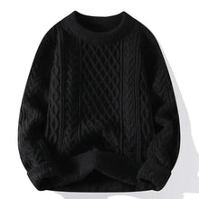 Klassischer Strickpullover für Elegante Momente – Schwarz