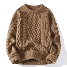 Klassischer Strickpullover für Elegante Momente – Khaki