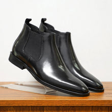 Knöchelhoher Schlupfstiefel - Domenik – Schwarz
